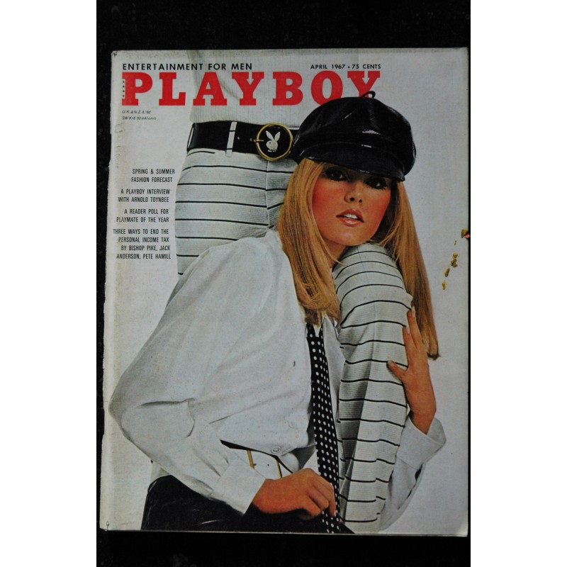PLAYBOY US 1968 01 JANUARY HOLIDAY ANNIVERSARY CONNIE KRESKI VARGAS GIRL STELLA STEVENS