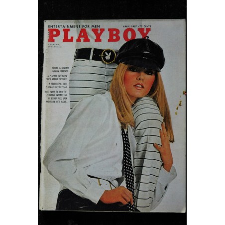 PLAYBOY US 1968 01 JANUARY HOLIDAY ANNIVERSARY CONNIE KRESKI VARGAS GIRL STELLA STEVENS