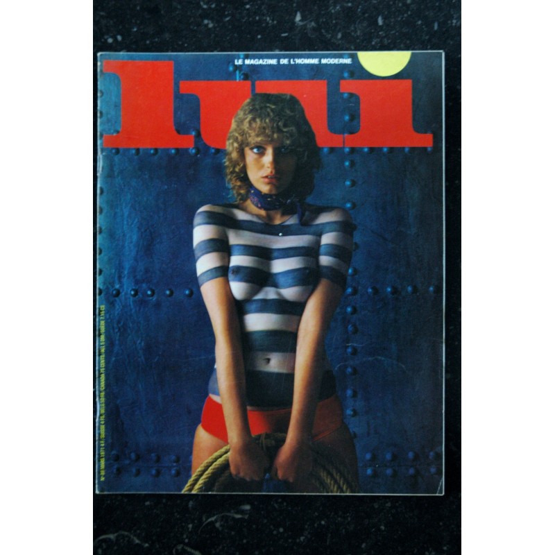 LUI 86 SAVARY CHARME MODELES NUDES EROTIC SIRENE ANDRE BERG JOE HYAMS ASLAN 1971