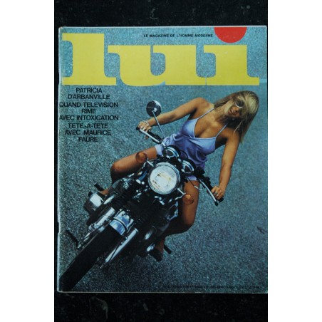 LUI 81 PAT MALLET FAURE R. PLANCHON PATRICIA D'ARBANVILLE NUE SEXY DESSOUS ASLAN