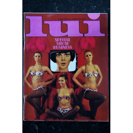 LUI 75 SPECIAL ASLAN SHOW BUSINESS ZIZI JEANMAIRE CASINO DE PARIS VINTAGE EROTIC