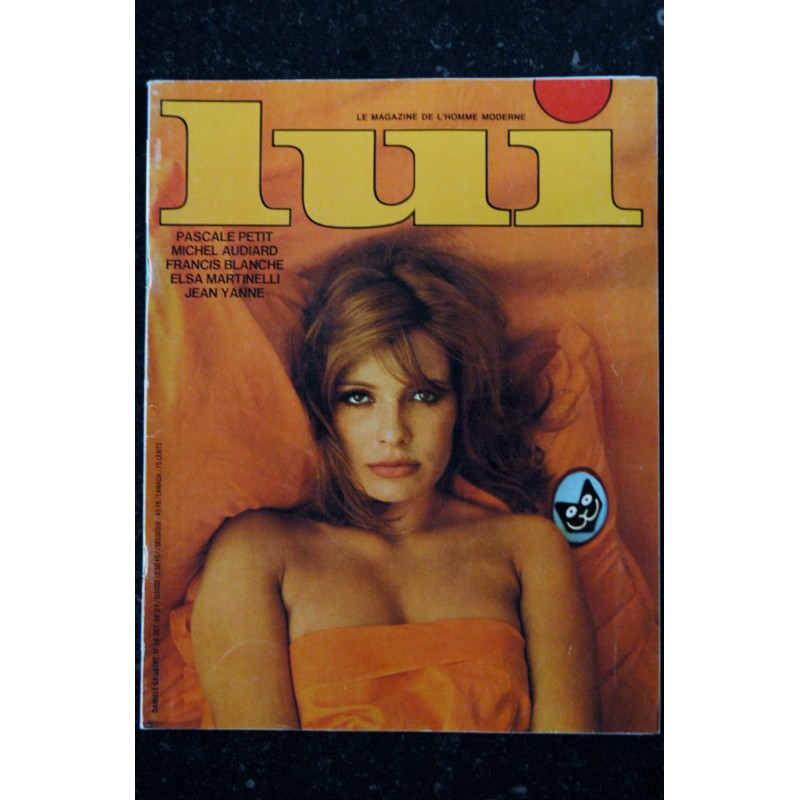 LUI 58 JEAN YANNE AUDIARD ELSA MARTINELLI BLANCHE PASCALE PETIT NUE CHARME ASLAN