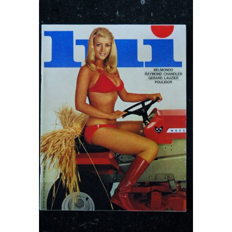 LUI 57 POULIDOR LAUZIER GERARD DEVILLERS EROTISME SIWER OHLSON PIN-UP ASLAN 1968