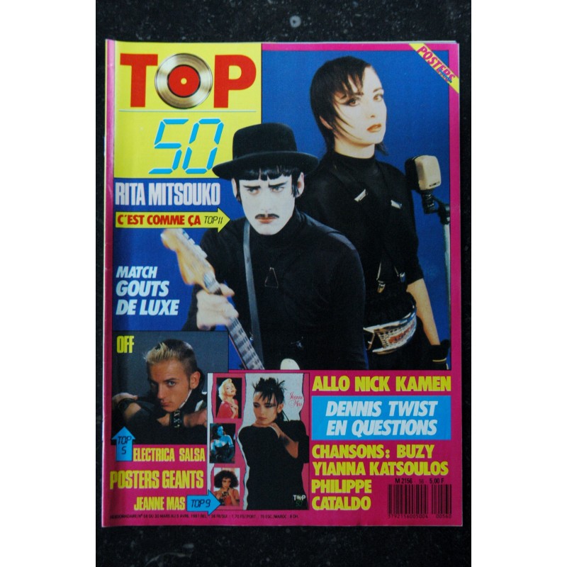 TOP 50 054 N° 54 IMAGES FRANCE GALL PIERRE COSSO LALANNE STEPHANIE DAHO STRANGLERS