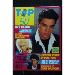 TOP 50 063 N°63 FRANCE GALL NICK HAMEN GRAZIELLA DE MICHELE CARTE DE SEJOUR