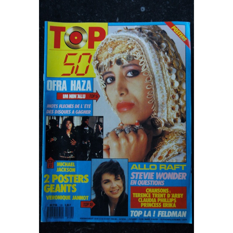 TOP 50 128 N° 128 ELSA GLENN MEDEIROS OFRA HAZA GOLDMAN JULIE PIETRI