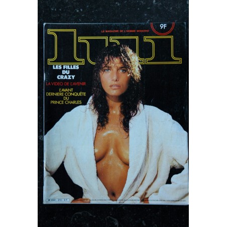 LUI 213 OCTOBRE 1981 INTERVIEW CARL SAGAN FILLES DU CRAZY ASLAN LA RONDE JEFF DUNAS
