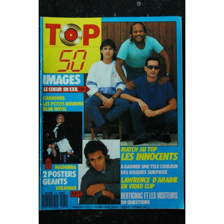 TOP 50 079 N° 79 IMAGES MADONNA GOLDMAN INNOCENTS LAWRENCE D'ARABIE BERTIGNAC
