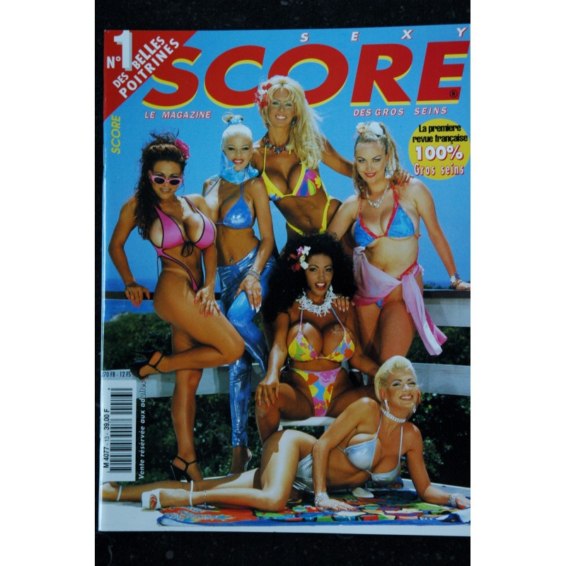 SCORE 012 N° 12  Chloe Lisa Lipps Dixie Bubbles Erika & Tracy Taylor Tiffany