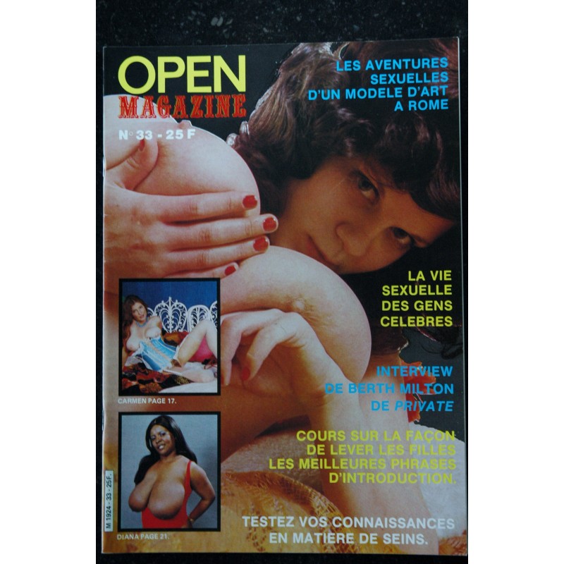 OPEN  Magazne  N° 32  Chesty Morgan Lilian HighLife Anita  Paula Lisa