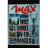 MAX 42 1992 L'ANNE EN IMAGES SHARON STONE MADONNA TOP MODELES DEFILES SPORT MODE