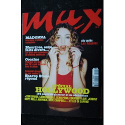 MAX 102 HOLLYWOOD SHARON STONE CAMERON DIAZ COURTNEY LOVE INTERVIEW MADONNA 1998