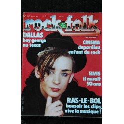 ROCK & FOLK 217  Mick Jagger Fogerty SADE  HARDARIO Les Smiths  fin des Stones début de Jagger