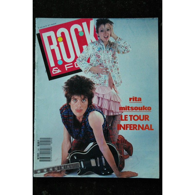 ROCK & FOLK 240  U2  Stranglers Duran Duran  TINA TURNER