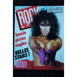 ROCK & FOLK 265  CURE  SIMPLE MINDS  Lou Reed Johnny Cash Bashung