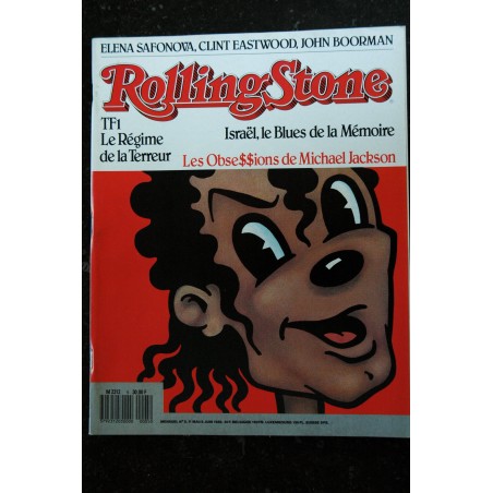 ROLLING STONE 004 N° 4  Pierrette Le Pen  Ziggy Marley Antoine De Caunes Didier Lestrade CATON Schifres