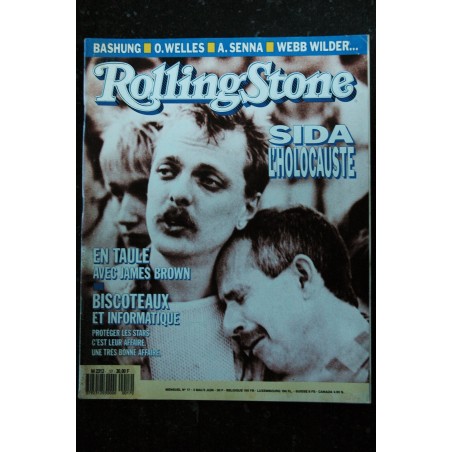 ROLLING STONE 016 N° 16  SANSON  Annie LENNOX  Peter GABRIEL U2  David BYRNE MADONNA