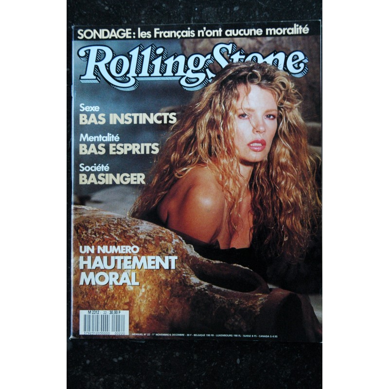 ROLLING STONE 021 N° 21  Béatrice DALLE SPECIAL MODE  Mano NEGRA   RAY LEMA   LANOIS