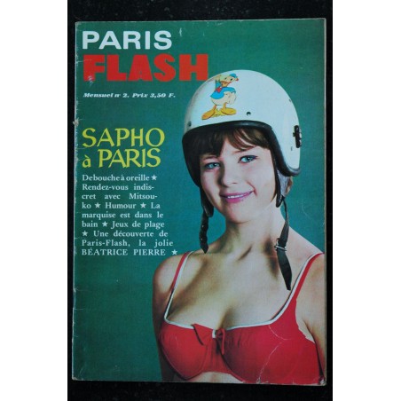 PARIS FLASH COLLECTOR N° 1 NOELLE NOBLECOURT MYLENE DEMONGEOT SOPHIE HARDY 1965