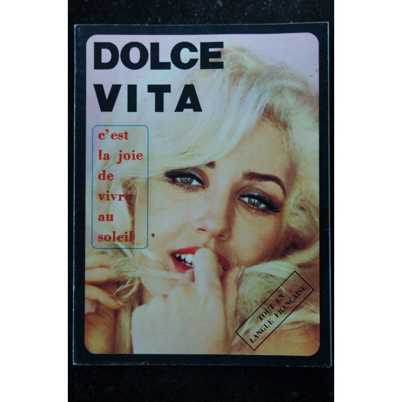 DOLCE VITA 16 MATRA EMILE ZATOPEK DANIELA CHODACOVA NUE VINTAGE CHARME SEXY 1969