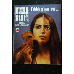 HARA KIRI 083 N° 83  WOLINSKI  CABU CHORON  REISER   LACROIX SEPIA  AOÜT  1968