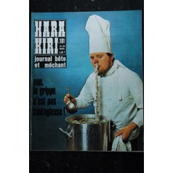 HARA KIRI 100 JANVIER 1970 CAVANNA BB DELFEIL TON WOLINSKI SPECIAL NUMERO 100
