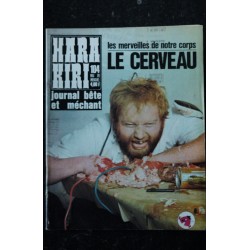 HARA KIRI 103  Avril 1970 CAVANNA BB DELFEIL TON WOLINSKI