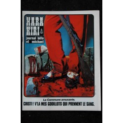 HARA KIRI 115 AVRIL 1975 FINI LES GROGS WOLINSKI CHENZ MARIE LOB CAVANNA