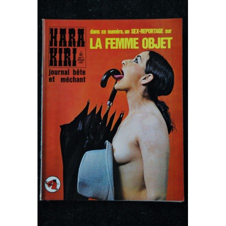 HARA KIRI 116  MAI 1975 LA COMMUNE AMUSANTE   WOLINSKI CHENZ MARIE LOB CAVANNA