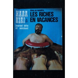 HARA KIRI 118  JUILLET 1975   14 JUILLET JOUR SANS CULOTTE  WOLINSKI CHENZ MARIE LOB CAVANNA
