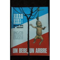 HARA KIRI 122 Novembre 1971 L'enfant Jésus  WOLINSKI PROFESSEUR CHORON GEBE CHENZ CAVANNA
