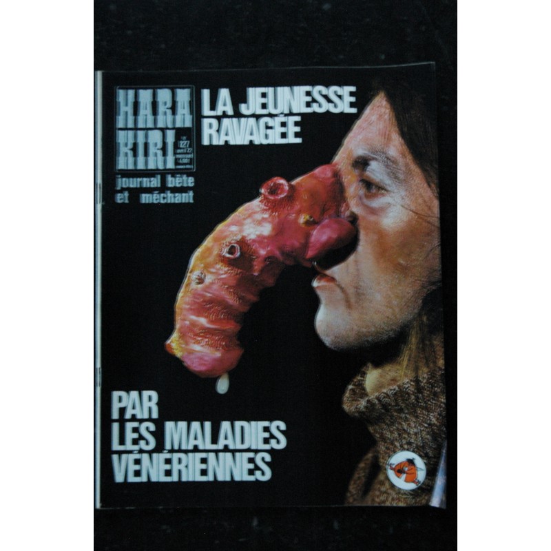 HARA KIRI 126  Mars 1972  Le pape condamne le bal et la guerre au viet-nam WOLINSKI PROFESSEUR CHORON GEBE CHENZ CAVANNA