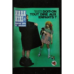 HARA KIRI 128  Mai 1972 Comment réussir vos semis  WOLINSKI PROFESSEUR CHORON GEBE CHENZ CAVANNA