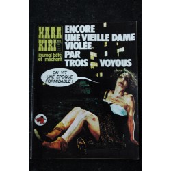 HARA KIRI 163 AVRIL 1975 BALAYEZ AVEC DES FLEURS WOLINSKI CAVANNA REISER