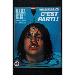 HARA KIRI 164 MAI 1975 On vit une époque formidable   WOLINSKI CHORON BELOT REISER PICHON BETE MECHANT