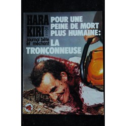 HARA KIRI 179 PROFESSEUR CHORON REISER GEBE PICHON AOUT 1976 COPI CABU