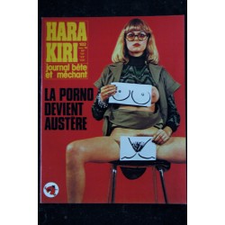 HARA KIRI 181 MICHELE BERNIER CHARLES JOUSSOT REISER OCTOBRE 1976 WOLINSKI