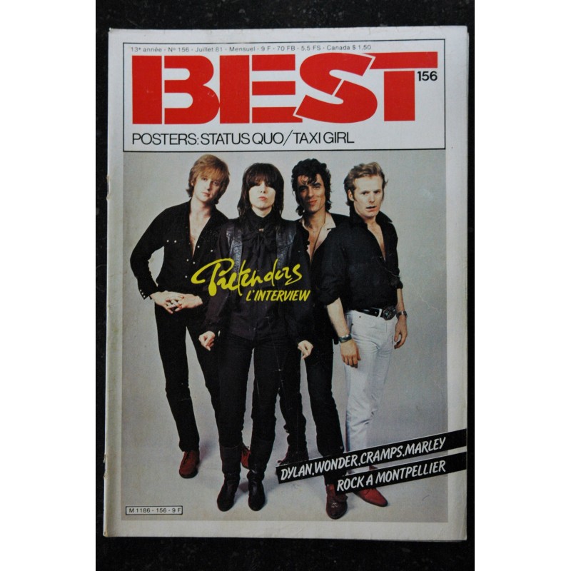 BEST 150 JANVIER 1981 MADNESS TRUST TRAGEDIE LENNON BEST SHOTS