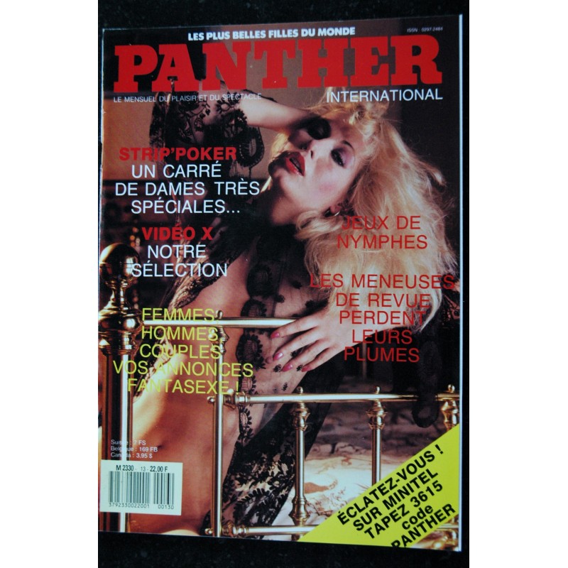 PANTHER International  12  N°  12  Jeux de mains jeux de chattes lesbos force 3  Journal d'une nympho