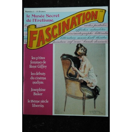 FASCINATION 5 RENE GIFFEY CINEMA NUDISTE JOSEPHINE BAKER 18e LIBERTIN CHAMPSAUR