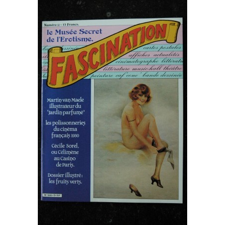 FASCINATION 10 N° 10  Octave Mirbeau libertinage anarchiste Granville Edy Lamarr Pierre Molinier