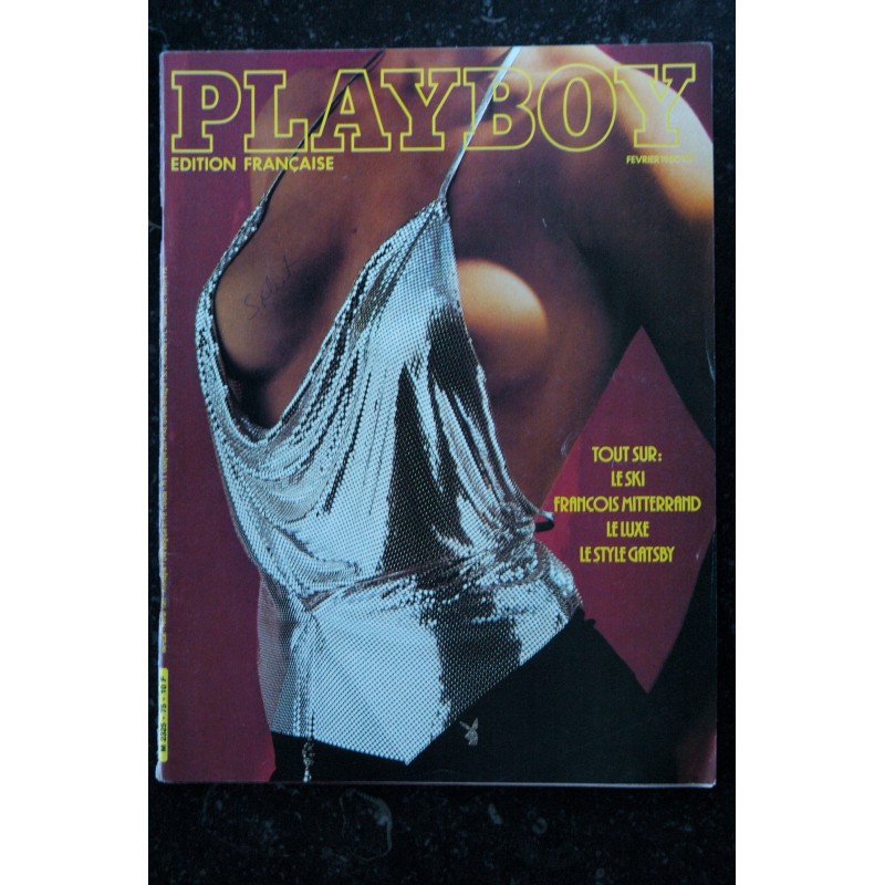 PLAYBOY 75 STYLE GATSBY MITERRAND & SEVRAN MONDINO PHOTO POMPEO POSAR CHARME 80