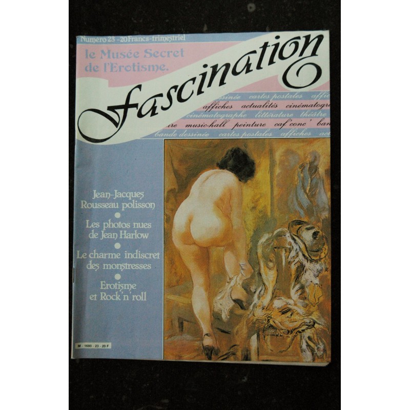 FASCINATION 22  N° 22  Ch. HEROUARD  GUY l'ECLAIR  années héroiques du cinéma naturiste CUNNILINGUS