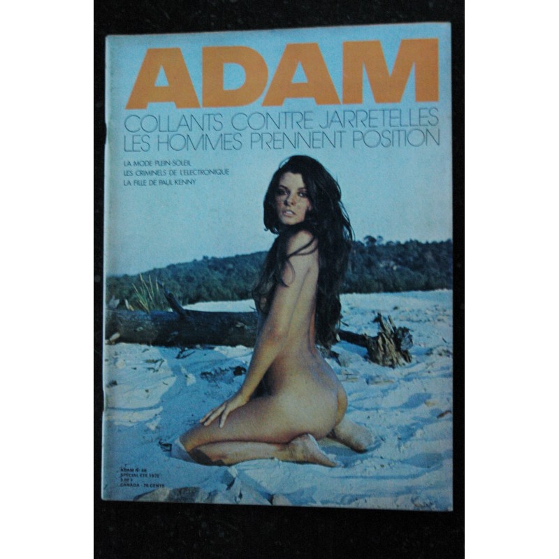 ADAM 48 ETE 1972 SERGIO LEONE COLLANTS SEXY FILLE DE PAUL KENNY ANNE LIBERT NUE