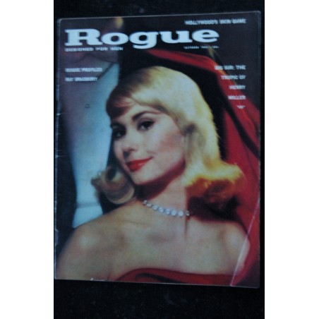 ROGUE Vol 6 N° 9  September 1961 PARIS AT NIGHT LOVER'S LANE Oscar BROWN Sylvan Sylvia DAKSVILLE