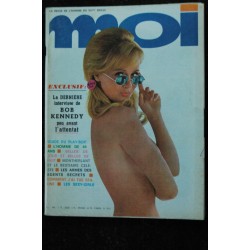 MOI 1 COLLECTOR N° 1 SEXY-GIRLS HOT MARCEL CARNE BOB KENNEDY CHARME VINTAGE 1968